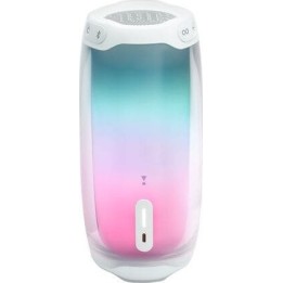 JBL Pulse 4 Αδιάβροχο Ηχείο Bluetooth 20W με 12 ώρες Λειτουργίας White (JBLPULSE4WHT)