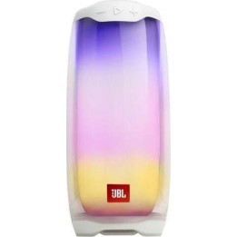 JBL Pulse 4 Αδιάβροχο Ηχείο Bluetooth 20W με 12 ώρες Λειτουργίας White (JBLPULSE4WHT)