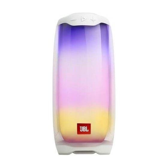 JBL Pulse 4 Αδιάβροχο Ηχείο Bluetooth 20W με 12 ώρες Λειτουργίας White (JBLPULSE4WHT)