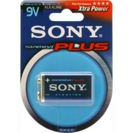 Μπαταρίες 9V SONY Αλκαλική Stamina Plus