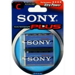 Μπαταρίες C SONY Αλκαλική Stamina Plus 2τμ