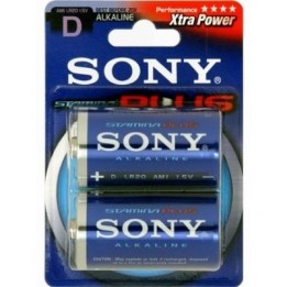 Μπαταρίες D SONY Αλκαλική Stamina Plus 2τμ