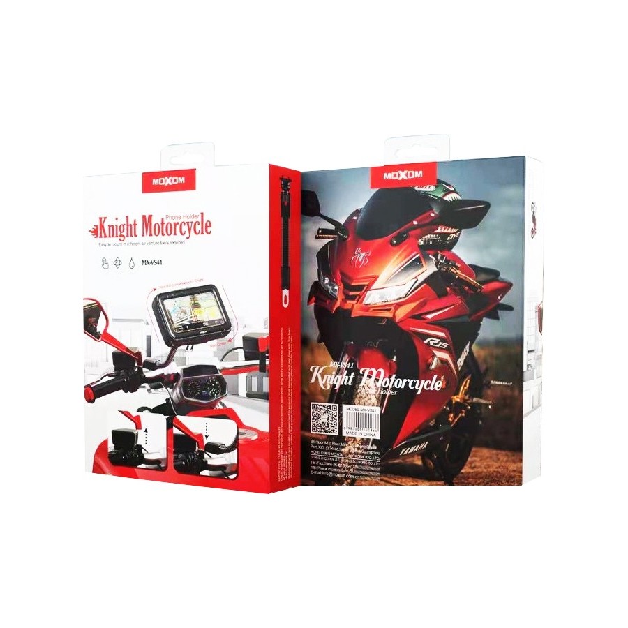 Βάση μηχανής/scooter MOXOM MX-VS41 Knigt (170mm X 90mm) για Smartphones