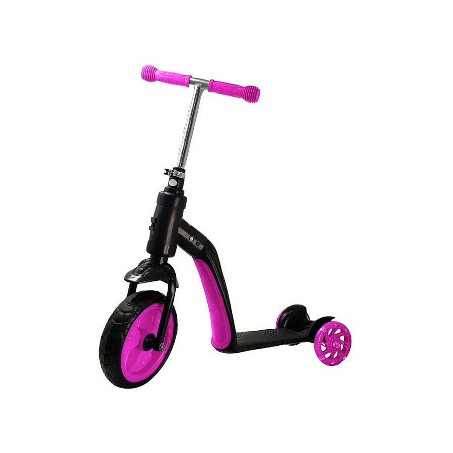 Πατίνι 2 σε 1 BIKE-0038, πολυμορφικό, ροζ