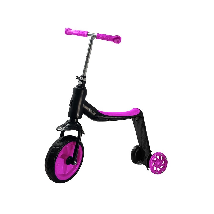 Πατίνι 2 σε 1 BIKE-0038, πολυμορφικό, ροζ