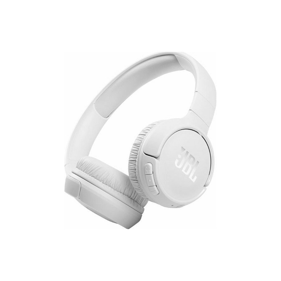 JBL Tune 510BT Ασύρματα On Ear Ακουστικά Λευκά (JBLT510BTWHTEU)
