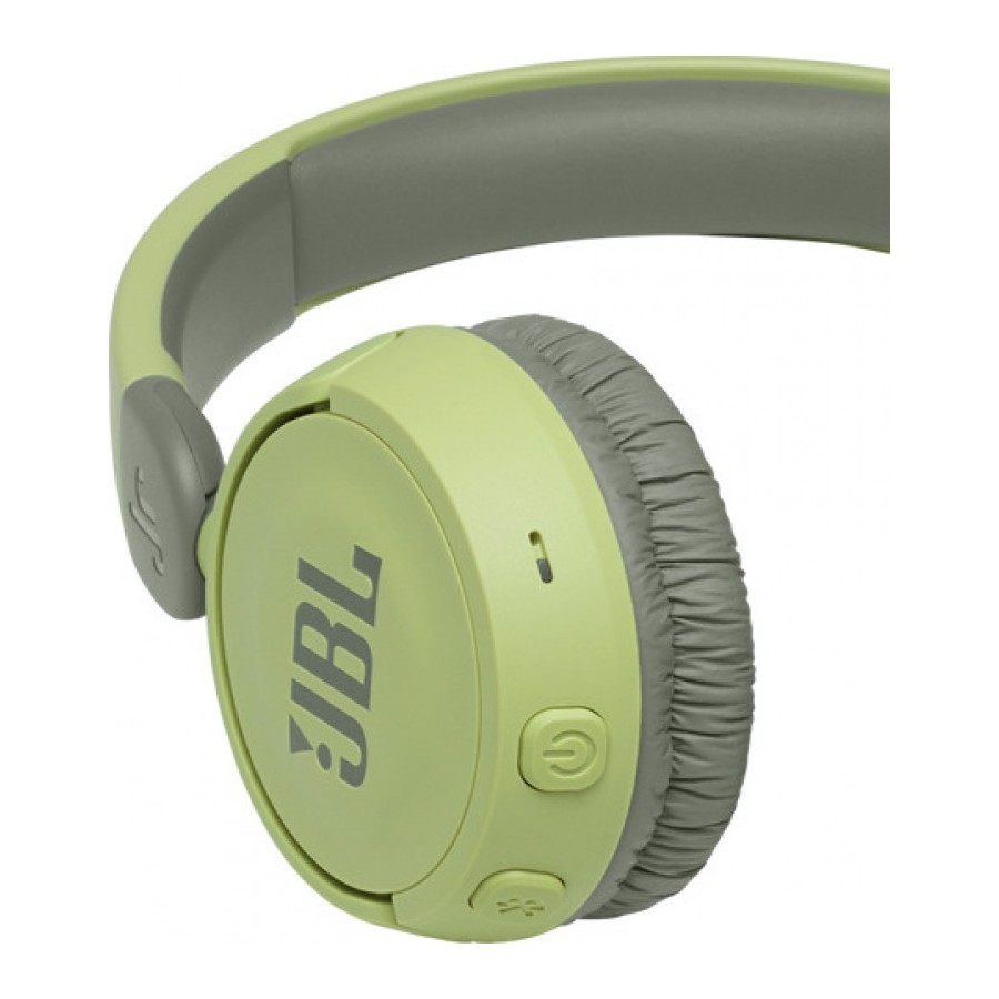 JBL JR310BT Green Wireless On-Ear Safe Listening Headphones For Kids (JBLJR310BTGRN)