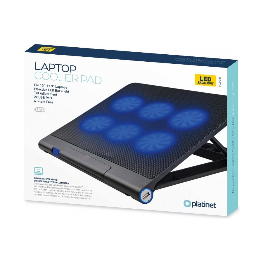 Platinet laptop cooler pad PLCP6FB