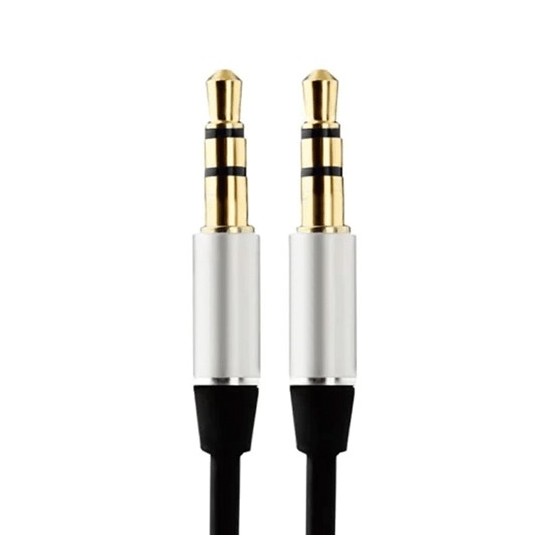 Earldom Cable 3.5mm male - 3.5mm male 1m (et-aux15) Μαύρο