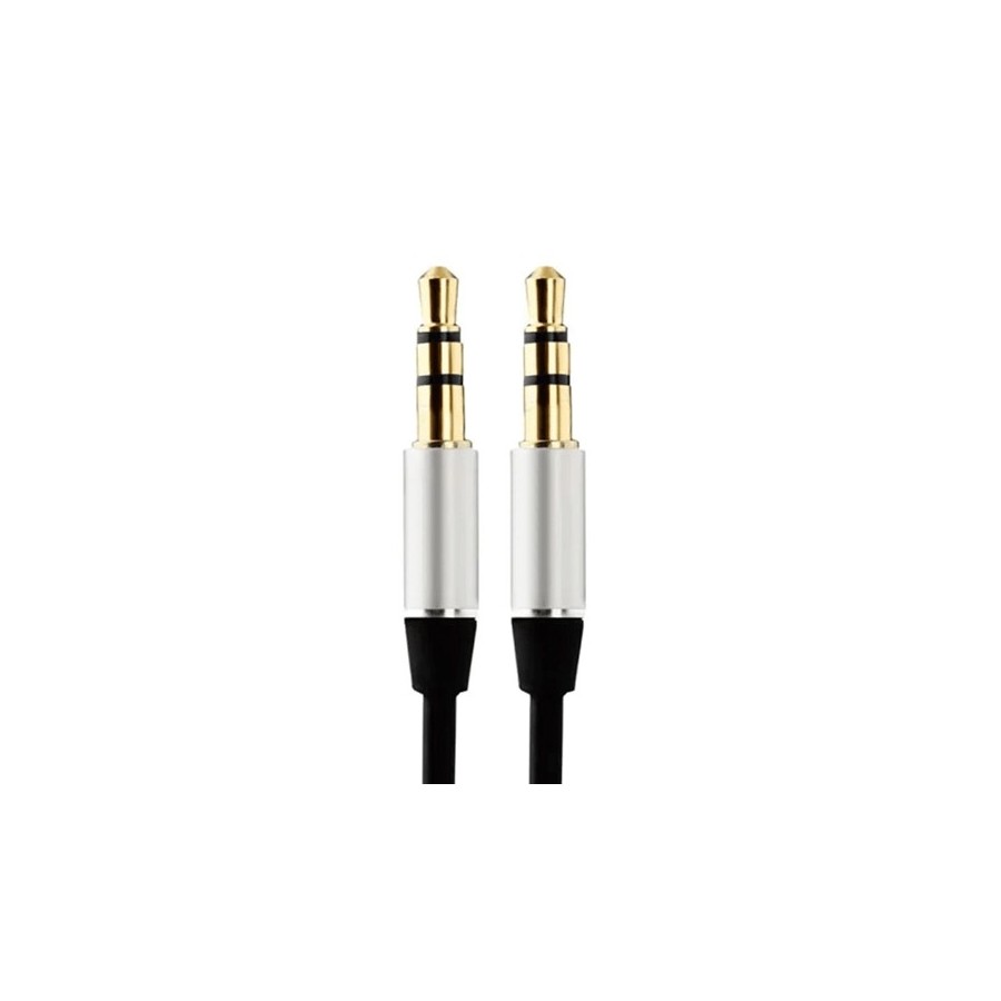 Earldom Cable 3.5mm male - 3.5mm male 1m (et-aux15) Μαύρο