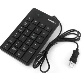 Αριθμητικό Πληκτρολόγιο FTK - 801, USB, Μαύρο(6042)