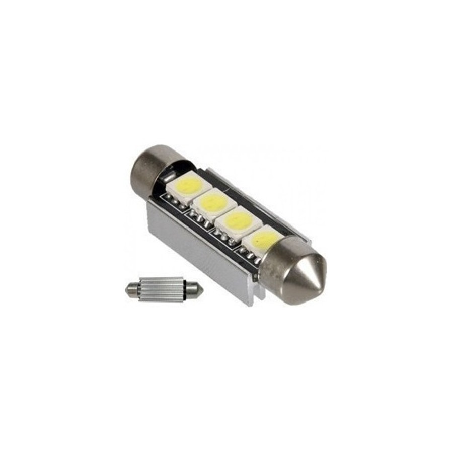 Λάμπες Πλαφονιέρας 41mm LED FESTOON 5050 12V CANBUS ΣΕΤ 2 TEM