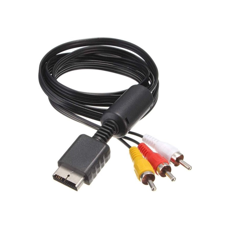 ony Playstation Official AV Composite cable PS2,PS3 - Καλώδιο AV SONY για Playstation 3,και 2 σε σακουλάκι