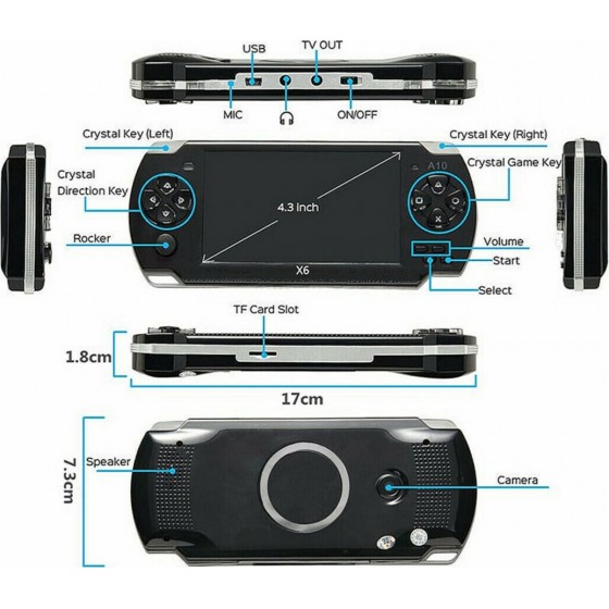 Andowl Κονσόλα Παιχνιδιών GS3000