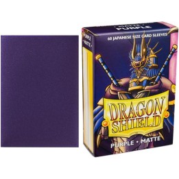 DRAGON SHIELD PURPLE SMALL MATTE 60-CT(ART11109)