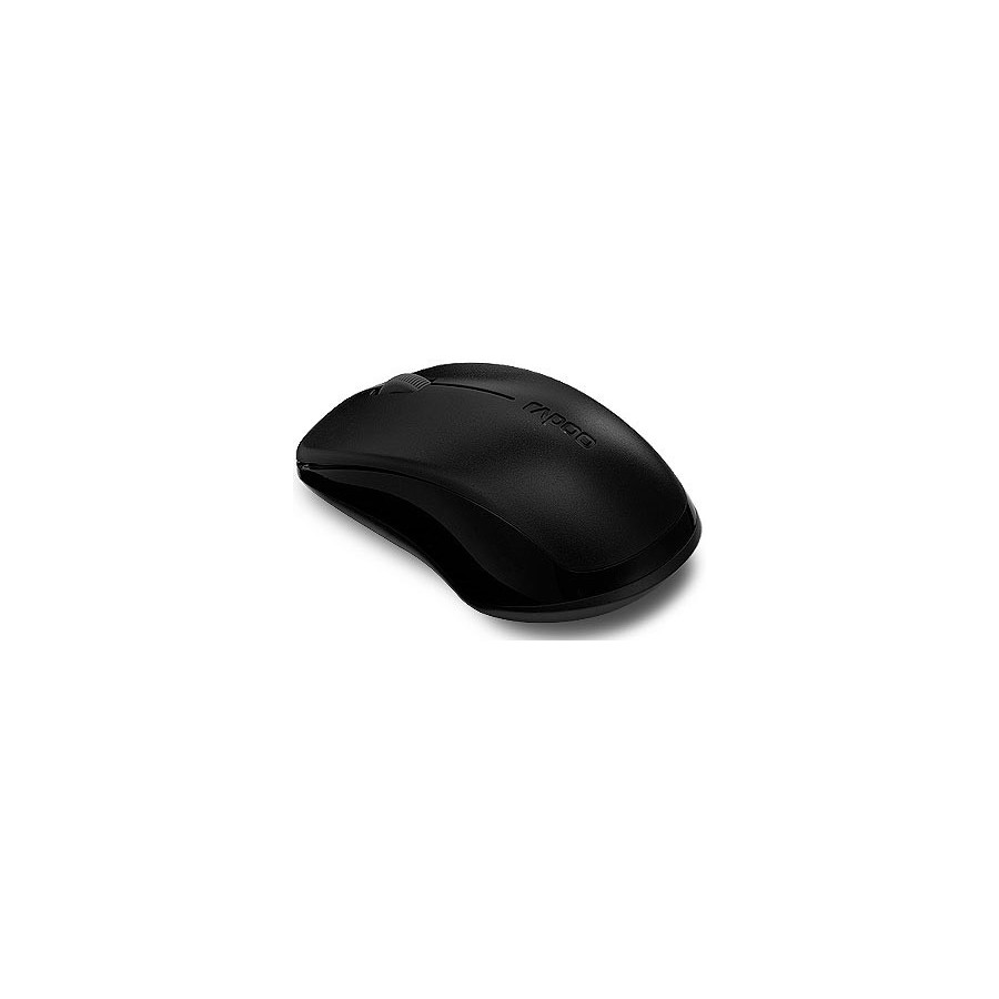 Rapoo Wireless Optical Mouse 1620 Ποντίκι Μαύρο