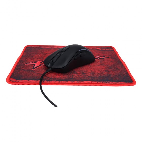 Xtrike Me GMP-290 Gaming Ποντίκι με Mousepad Μαύρο  Xtrike Me GMP-290 Gaming Ποντίκι με Mousepad Μαύρο