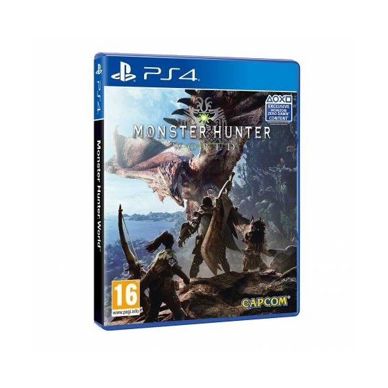 MONSTER HUNTER WORLD (EXCLUSIVE HORIZON ZERO DAWN CONTENT) PS4 GAMES