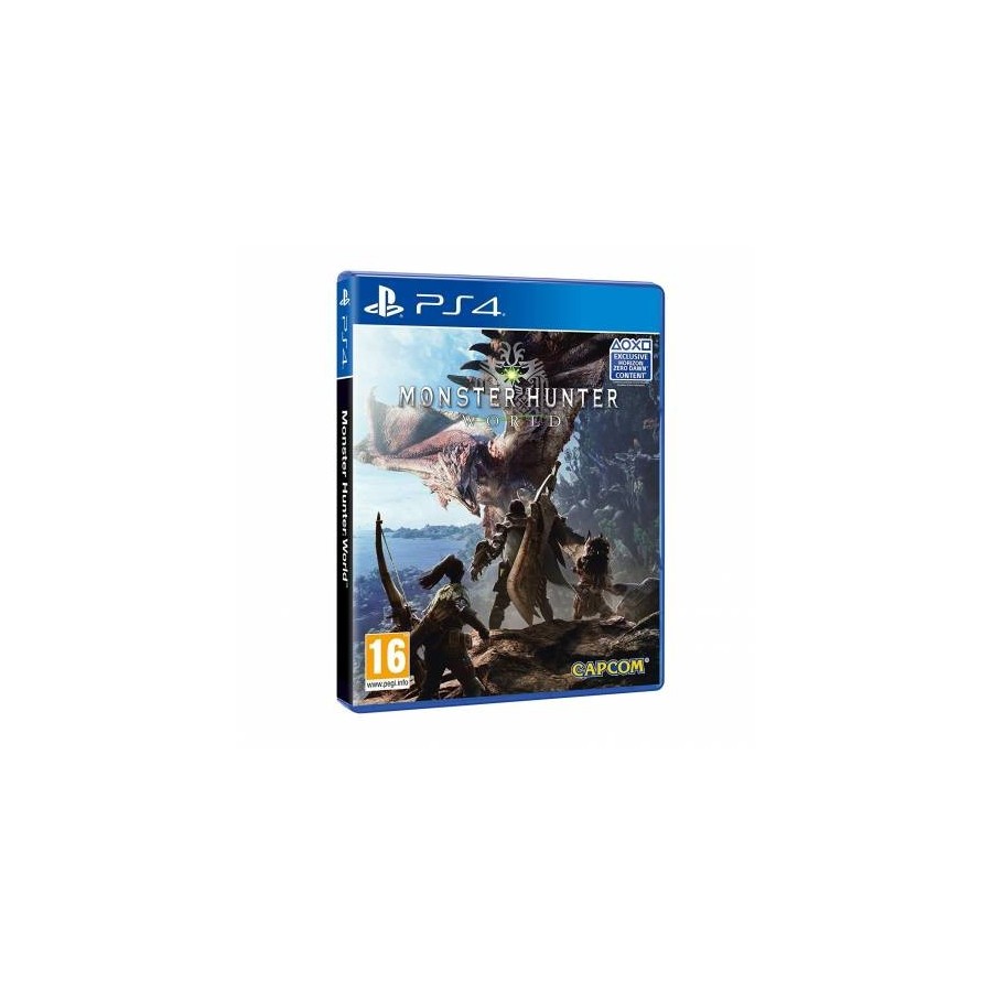 MONSTER HUNTER WORLD (EXCLUSIVE HORIZON ZERO DAWN CONTENT) PS4 GAMES