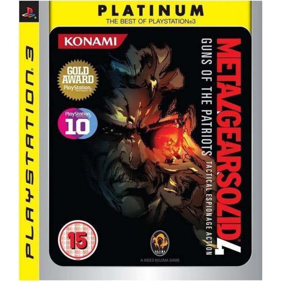 Metal Gear Solid 4 Guns Of The Patriots PS3 GAMES Used-Μεταχειρισμένο