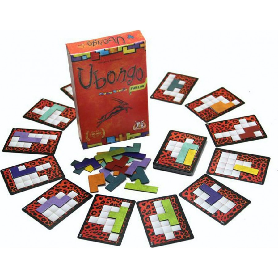 Kaissa Επιτραπέζιο Παιχνίδι Ubongo Mini Μικρό Αλλά Δυνατό!