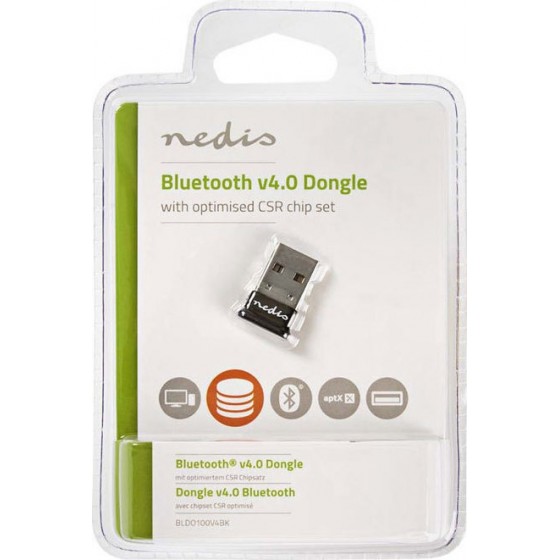 Nedis Bluetooth 4.0 Micro USB Dongle(BLDO100V4BK)