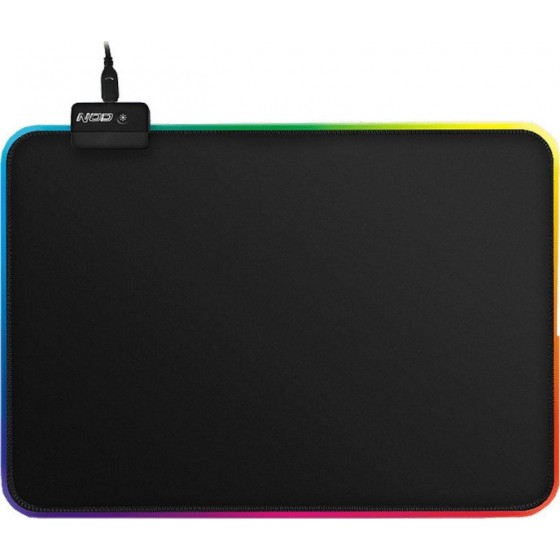 NOD R1 RGB Gaming Mouse Pad Medium 350mm με RGB Φωτισμό Μαύρο