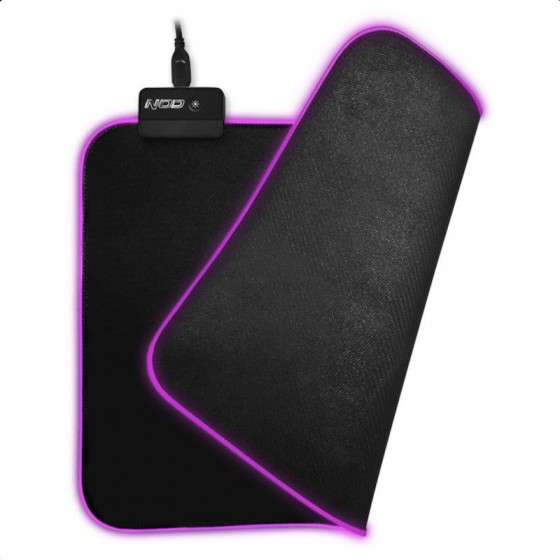 NOD R1 RGB Gaming Mouse Pad Medium 350mm με RGB Φωτισμό Μαύρο
