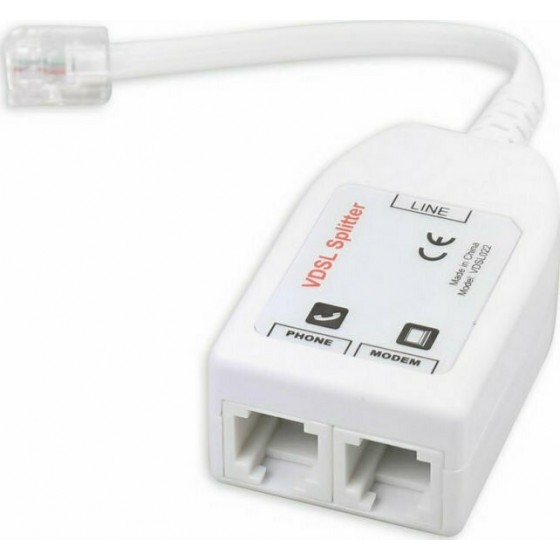 NOD Splitter PSTN VDSL022 Λευκό