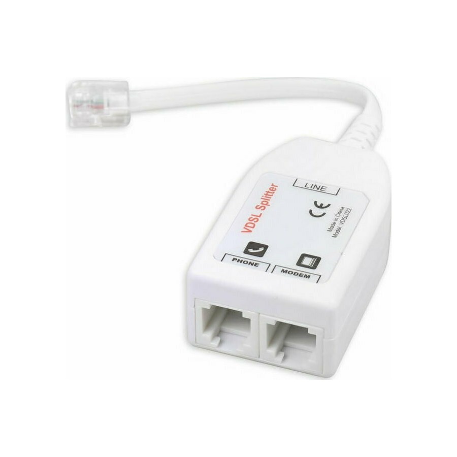 NOD Splitter PSTN VDSL022 Λευκό