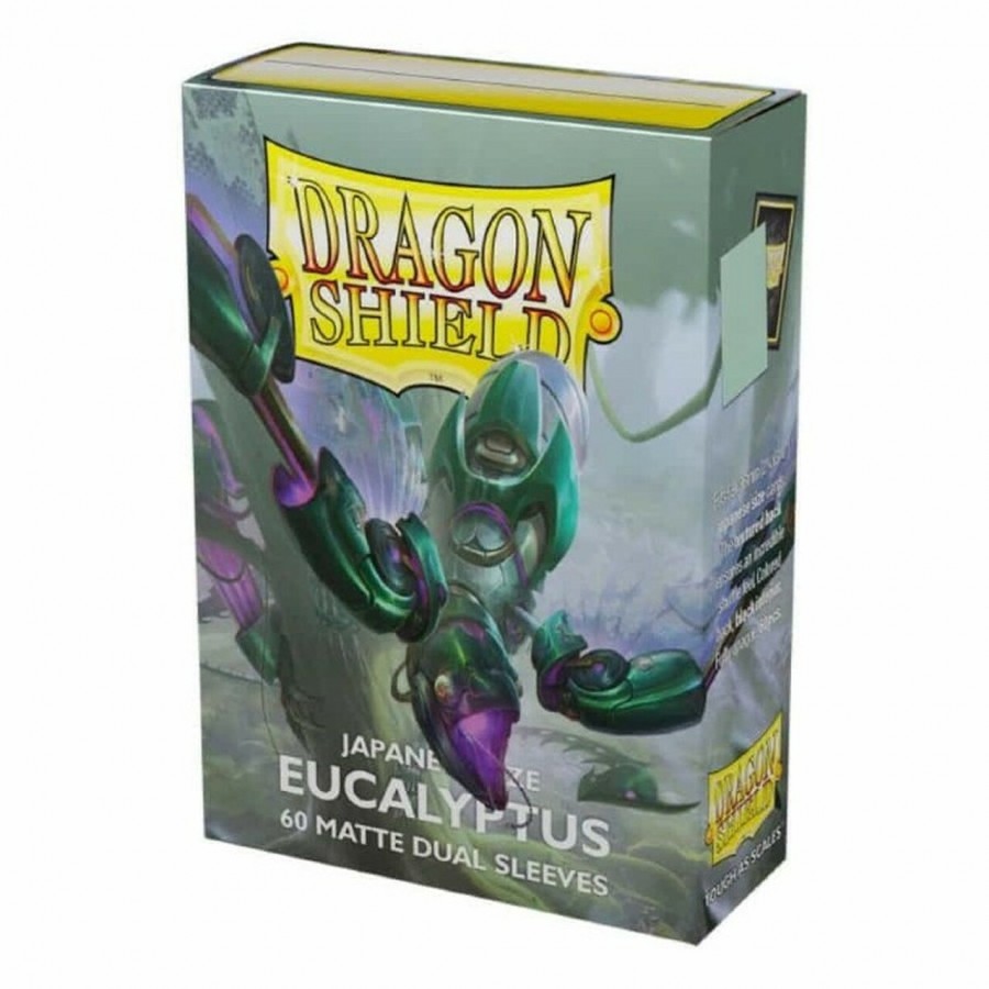 Dragon Shield: Eucalyptus - Japanese Size, Matte Dual Card Sleeves (60ct)(ART15149)