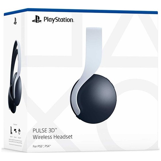 Sony PlayStation 5 Pulse 3D Wireless Headset Over Ear Gaming Headset (3.5mm / USB)(PS719387909)