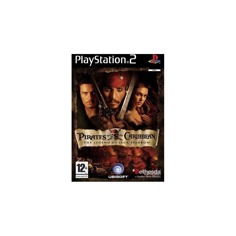 Pirates Of The Caribbean The Legend Of Jack Sparrow PS2 GAMES Used-Μεταχειρισμένο