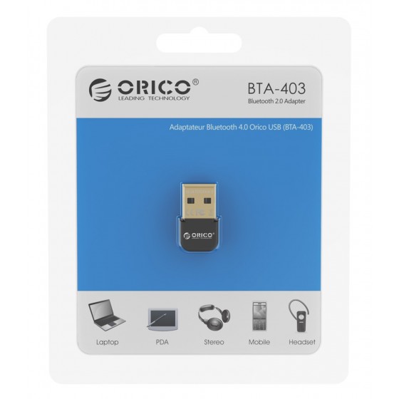 ORICO USB αντάπτορας Bluetooth 4.0 BTA-403, μαύρος