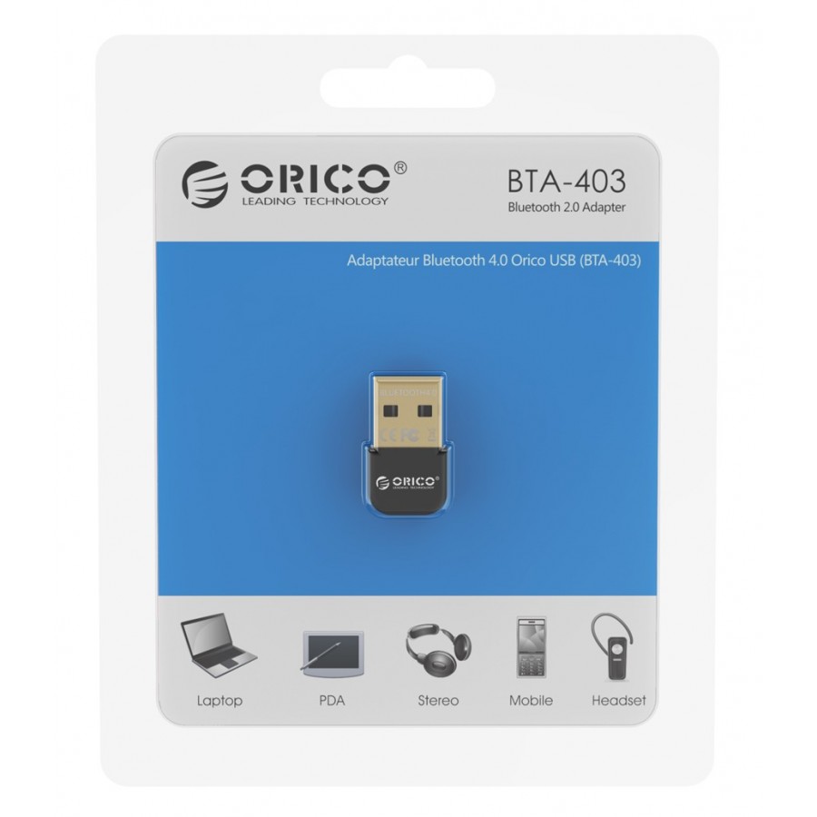 ORICO USB αντάπτορας Bluetooth 4.0 BTA-403, μαύρος