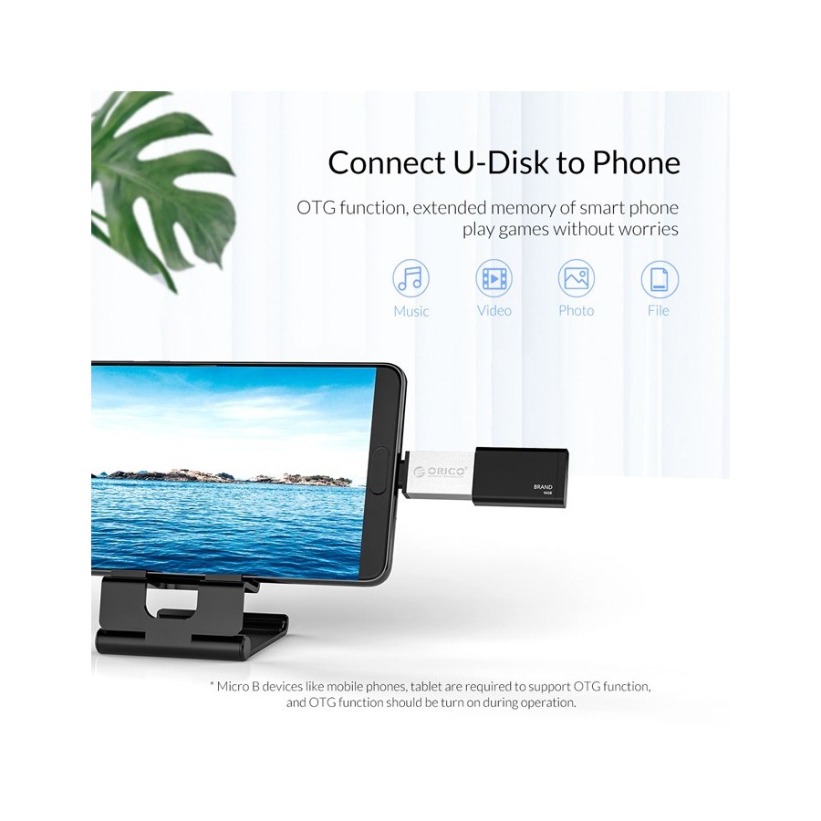 ORICO αντάπτορας USB Micro-B σε USB 3.0 CBT-UM01, μαύρος