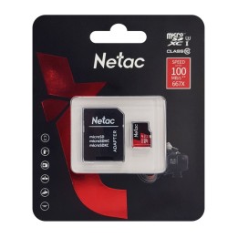 NETAC κάρτα μνήμης MicroSDXC P500 Extreme Pro, 256GB, 100MB/s, Class 10