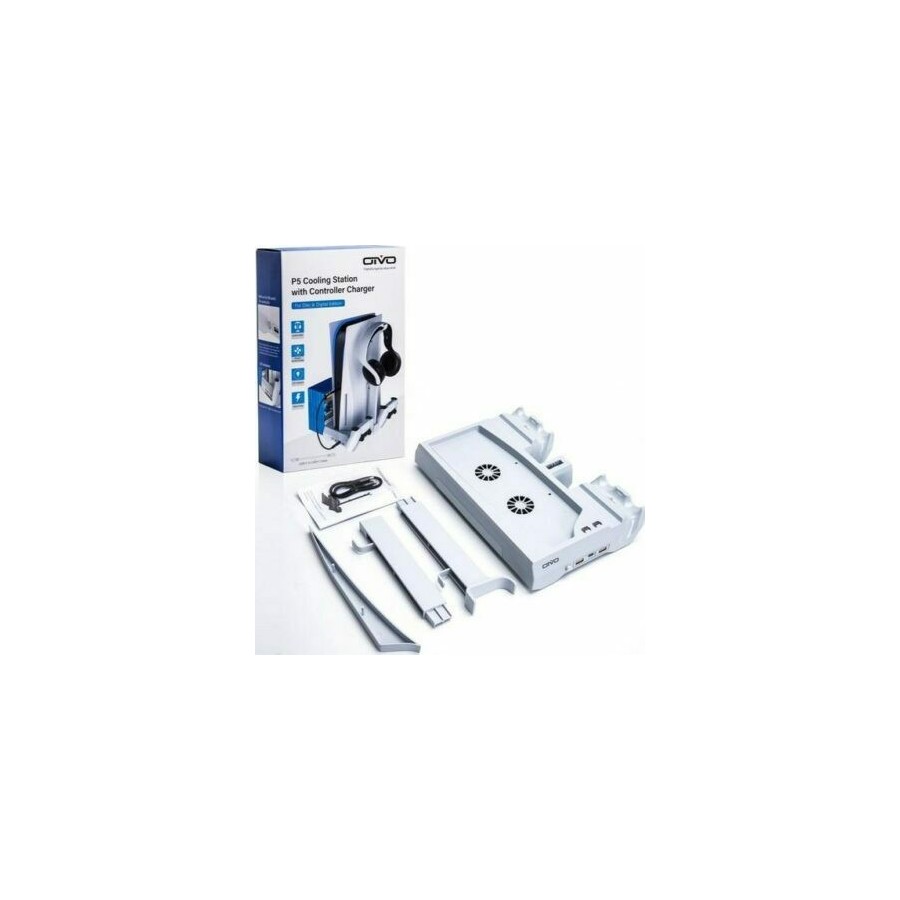 OIVO PS5 Cooling Station with Controller Charger (IV-P5249)