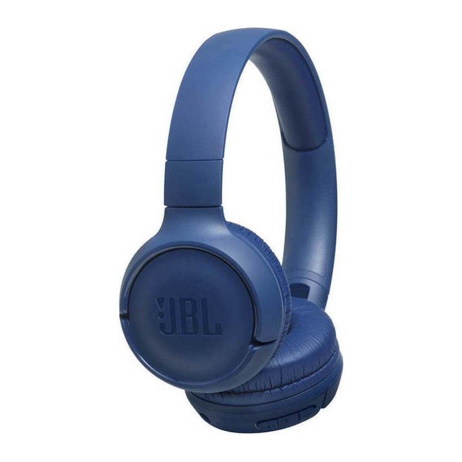 JBL Tune 500BT, OnEar Bluetooth Headphones with Earcup controls χρώμα Μπλέ (JBLT500BTBLU)