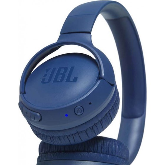 JBL Tune 500BT, OnEar Bluetooth Headphones with Earcup controls χρώμα Μπλέ (JBLT500BTBLU)