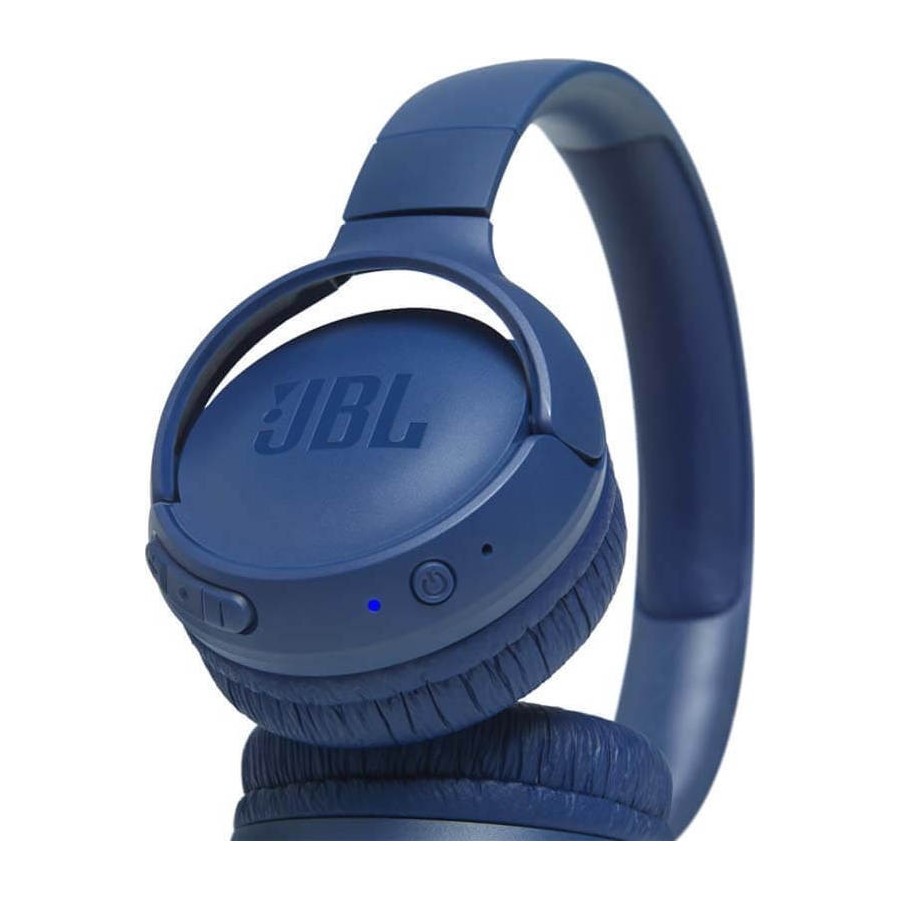 JBL Tune 500BT, OnEar Bluetooth Headphones with Earcup controls χρώμα Μπλέ (JBLT500BTBLU)