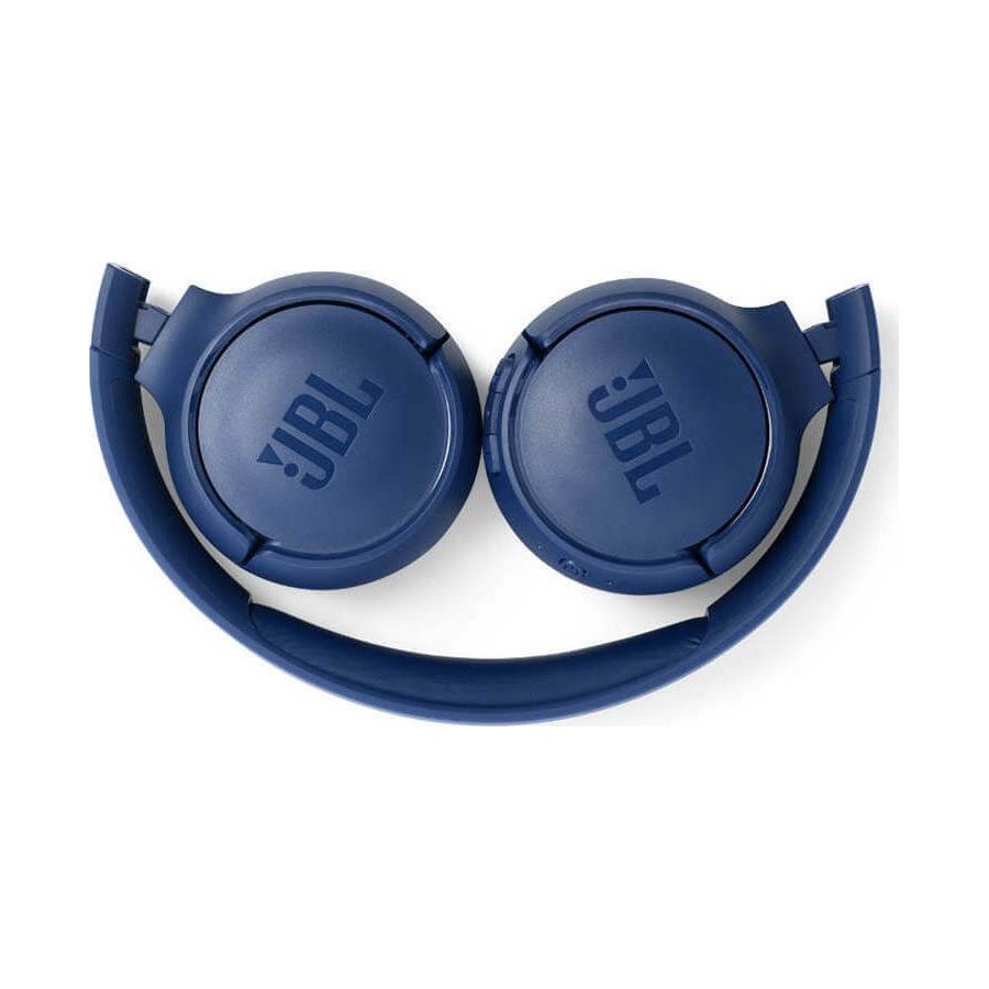 JBL Tune 500BT, OnEar Bluetooth Headphones with Earcup controls χρώμα Μπλέ (JBLT500BTBLU)