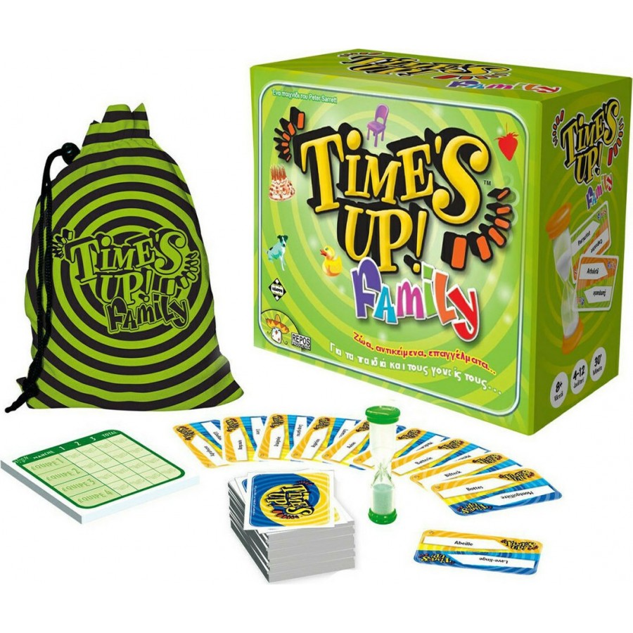 Kaissa Επιτραπέζιο Παιχνίδι Time's Up Family για 4+ Παίκτες 8+ Ετών