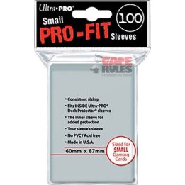 Ultra Pro Fit Side Load Sleeves 100τμχ(REM84650)