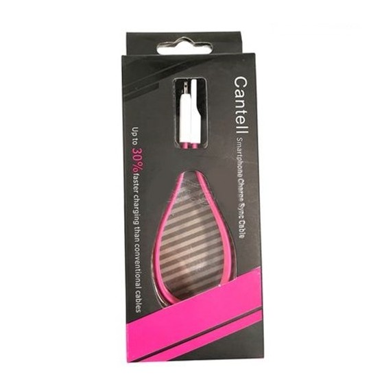 Cable for IPhone 5 / 5S IPAD4 / Mini 1:22 5 cm Cantell σε διάφορα χρώματα