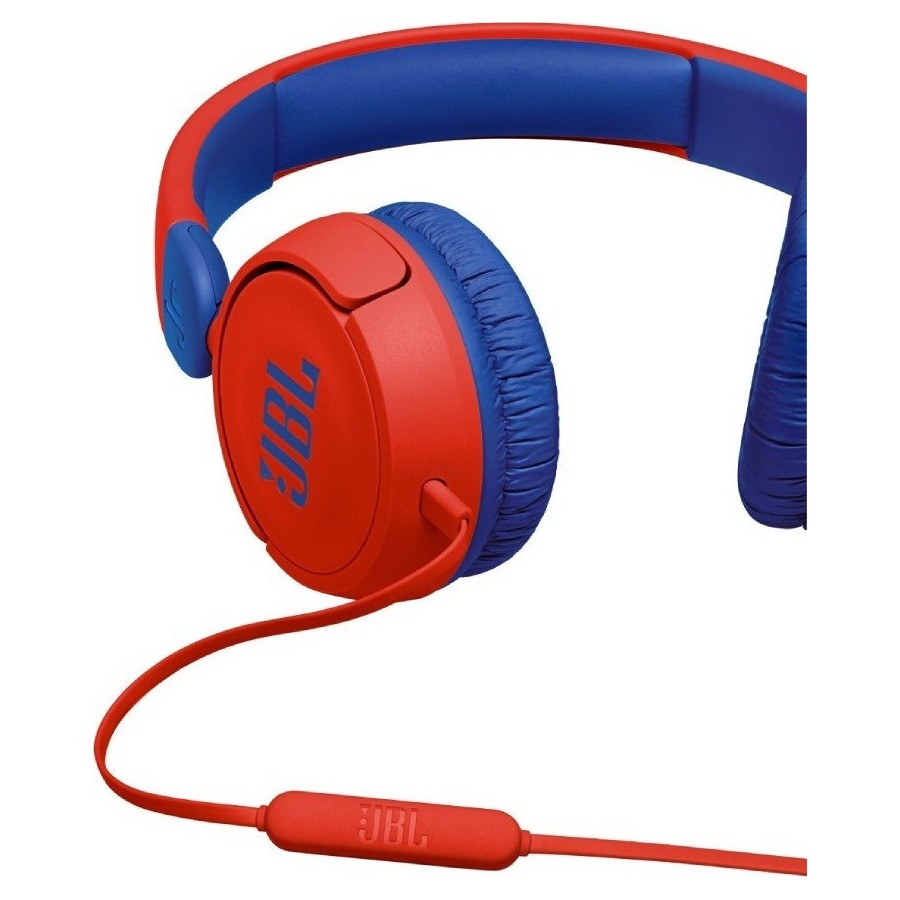 JBL JR310 Ενσύρματα On Ear Παιδικά Ακουστικά Κόκκινα