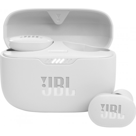 JBL Tune 130NC TWS, True Wireless In-Ear Headphones, NC, Touch-White(JBLT130NCTWSWHT)