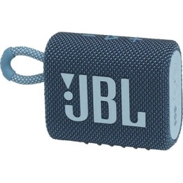 JBL Go 3 Αδιάβροχο Ηχείο Bluetooth 4.2W με 5 ώρες Λειτουργίας Blue(JBLGO3BLU)