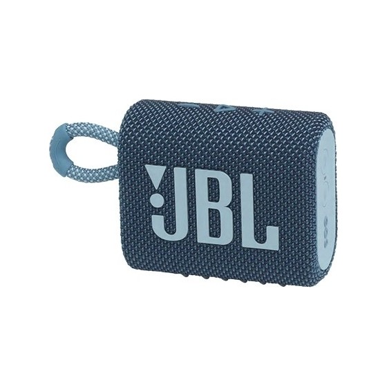 JBL Go 3 Αδιάβροχο Ηχείο Bluetooth 4.2W με 5 ώρες Λειτουργίας Blue(JBLGO3BLU)