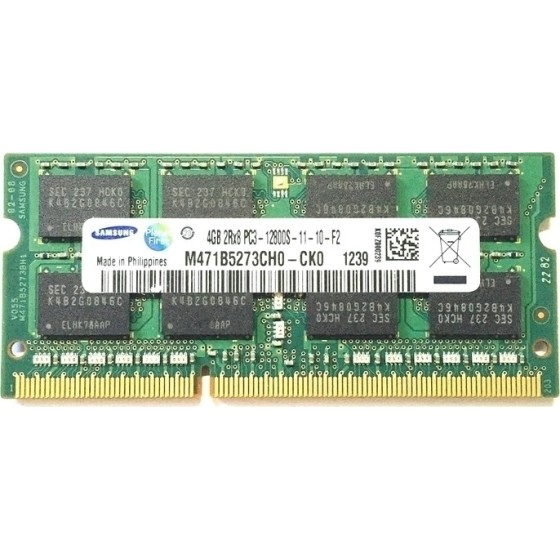 Samsung 4GB DDR3 RAM με Συχνότητα 1600MHz για Laptop(M471B5273CH0-CK0)